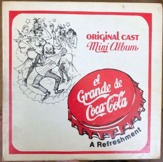 El Grande De Coca - Cola Mini Album - Vinyl Record,  Jacket & Book - Nm