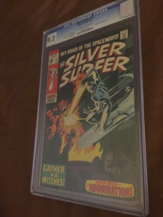 THE SILVER SURFER 12 CGC 9.  2 (1970) OW/W NM - Abomination 5