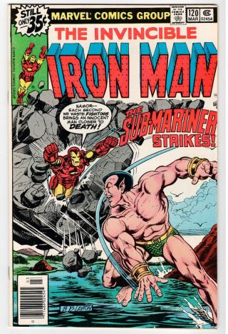 Marvel Invincible Iron Man 120 - Nm Mar 1979 Vintage Comic