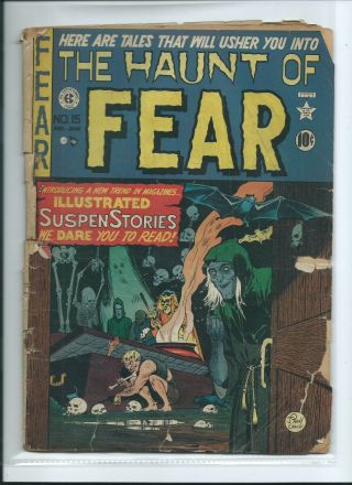 Haunt Of Fear 15 - - Ec Comics - - 1st Issue Of The Series - - June 1950
