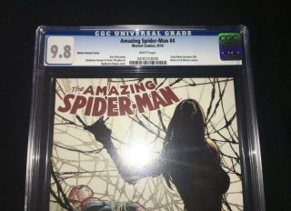 The Spider - Man 4 CGC 9.  8 - 1st SILK - $1 opening bid, 2