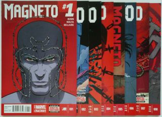 Magneto 1 - 21 Complete Series Nm Nm,  Marvel Bunn