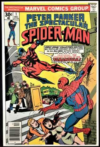 Marvel Comics Spectacular Spider - Man | Issue 1 Key | 1976 1st Series Wow