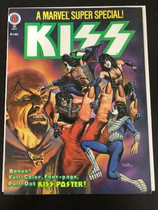 Kiss Marvel Special 1978 Gene Simmons Paul Stanley