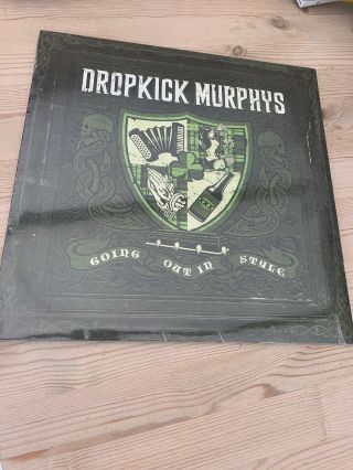Dropkick Murphys ‎ - Going Out In Style 2 X Vinyl Album Green Clear Repress