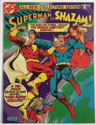 Superman Vs Shazam Fn - 1978 All Collectors Edition Vol 7 C - 58 Black Adam