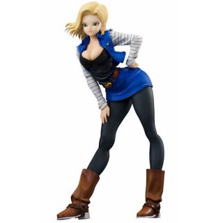 Megahouse Dragon Ball Z Android 18 Sexy Girl Model Anime Figure Statue No box 4