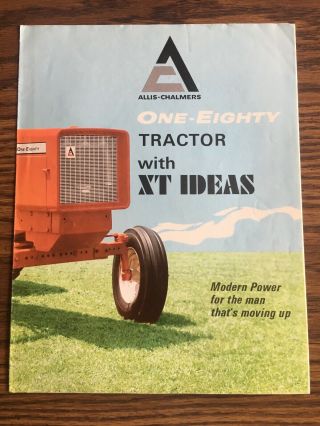 1967 Allis Chalmers 180 Tractor Brochure