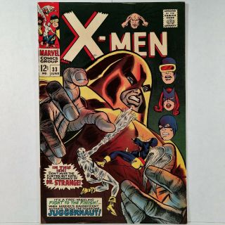 The X - Men - Vol.  1,  No.  33 - Marvel Comics Group - June 1967 -