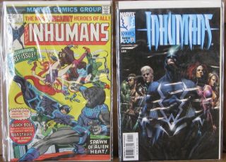 Inhumans Marvel 1 - 12 1998 1 1975