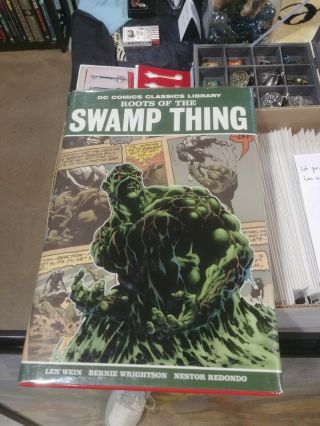 Roots Of The Swamp Thing Hc (2009) - 1st Print - Signed By Wein & Wrightson