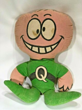 Rare 1960s Quisp Cereal Cloth Doll Quaker Oats Premium Space