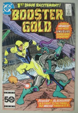 Booster Gold 1 February 1986 Dc Comics Dan Jurgens 1st Appearance Booster Gold