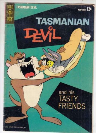 Tasmanian Devil 1 Strict Vg Key Number 1st Issue