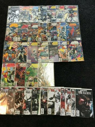 Marvel Comics 1994 War Machine Complete Full Run Issues 1 - 25,  2008 Issues 1 - 12
