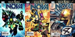 Nova 33 - 35 Volume 4 (2007 - 2010) Marvel Comics - 3 Comics