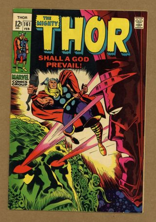 Thor (1st Series Journey Into Mystery) 161 1969 Fn 6.  0