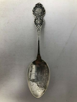 Watson Sterling Silver Souvenir Spoon Court House Belleville Kansas