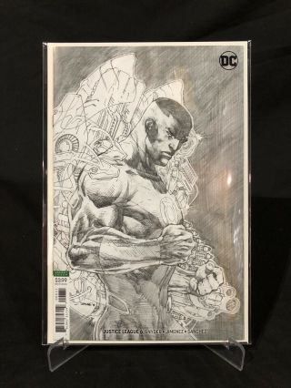 Justice League 6 Jim Lee Sketch Cover 1:100