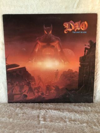 Dio - The Last In Line Lp - 1984 Warner.  Bros.  Records - W1 - 25100
