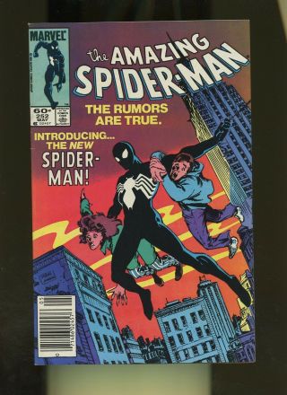 Spider - Man 252 Fn/vf 7.  0 1 Book 1st Black Suit (historically),  Venom