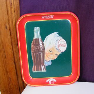 1982 Coca - Cola Clan Convention Tray,  Nashville Limited Edition,  Sprite & Bottle