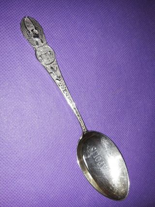 Annapolis Maryland 925 Sterling Silver Souvenir Spoon Manchester Silver Co.