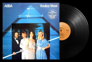 Abba Voulez Vous Vinyl Lp 1979 Uk Album Orange Labels Epic Epc 86086