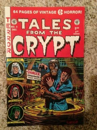 TALES FROM THE CRYPT 1991 1,  2,  3,  1992 4,  6,  7,  RUSS COCHRAN DOUBLE SIZED VF 4