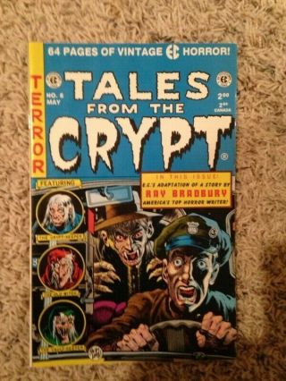 TALES FROM THE CRYPT 1991 1,  2,  3,  1992 4,  6,  7,  RUSS COCHRAN DOUBLE SIZED VF 6