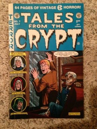 TALES FROM THE CRYPT 1991 1,  2,  3,  1992 4,  6,  7,  RUSS COCHRAN DOUBLE SIZED VF 7