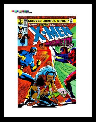 Dave Cockrum X - Men 150 Rare Production Art Cover
