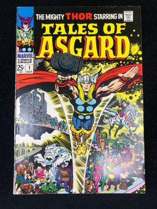 Tales Of Asgard 1 (oct 1968,  Marvel) | Near & Unread | Nm - 9.  2