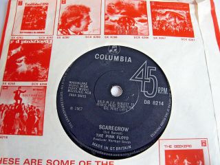 PINK FLOYD - See Emily Play / Scarecrow RARE 1967 UK 7 
