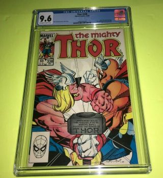 The Mighty Thor 338 Cgc 9.  6 Beta Ray Bill