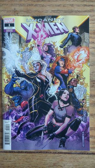 Uncanny X - Men 1 Jim Cheung 1:50 Variant Cover 1st Print Nmt Marvel 2019