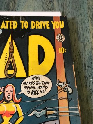 Mad 4 Comic.  1953 Rarity Wood.  Golden Age (best Ive Seen) 3