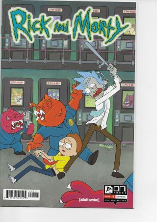 Rick And Morty 1 1st Print Cgc Ready