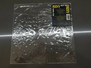KISS Crazy Nights Vintage US Vinyl picture disc UNPLAYED w/hype sticker Aucoin 4