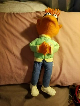 Vintage 1978 Fisher Price Scooter Plush Muppet Doll