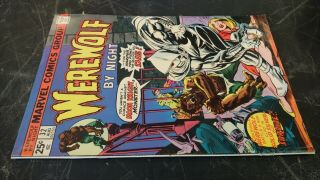 Werewolf By Night 32 BRONZE AGE Marvel Comic Book KEY ISSUE 1st APP Moon Knight 2
