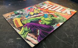 Marvel Incredible Hulk 181 1st Appearance of Wolverine Complete 1974 6