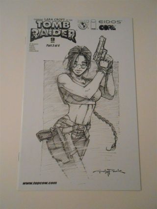 Tomb Raider 9 Sketch Cover Variant (9.  4 Nm) Image/top Cow