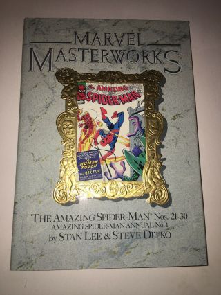 Marvel Masterworks The Spider - Man Volume 10 Nos.  21 - 30 Hardcover