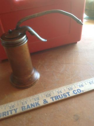 Vintage Eagle Oil Can Oiler Pump Made Usa Collectible Hardware Gas Oil Decor B