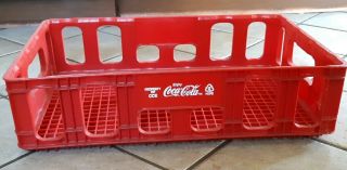 Enjoy Coca Cola Made With Recycled Material Plastic Coke Carrier Soda Pop Crate