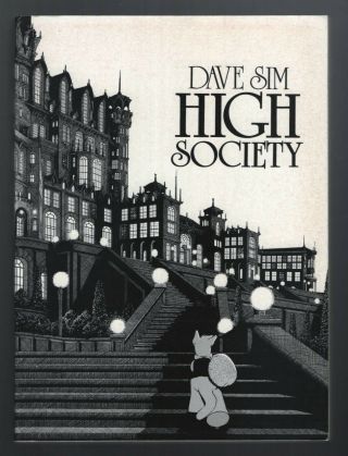 Dave Sim Cerebus : High Society First Printing Vf - Nm