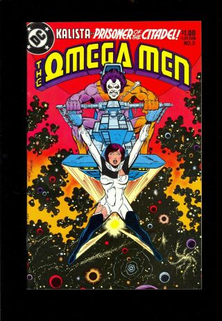Omega Men 3 Vf/nm 1st Appearance Of Lobo 1983 Comic Kings