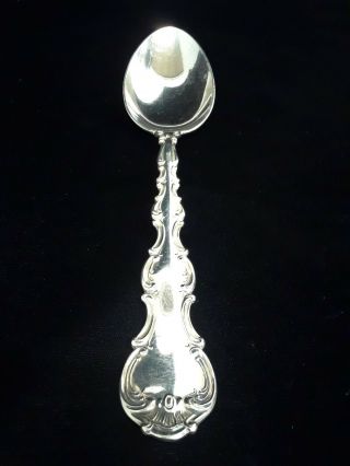 One Gorham Strasbourg Sterling Silver Flatware Tablespoon (serving Spoon) 8.  5 "