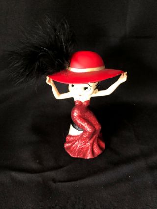 Betty Boop 7 " Figurine Lady In Red Westland Music Box